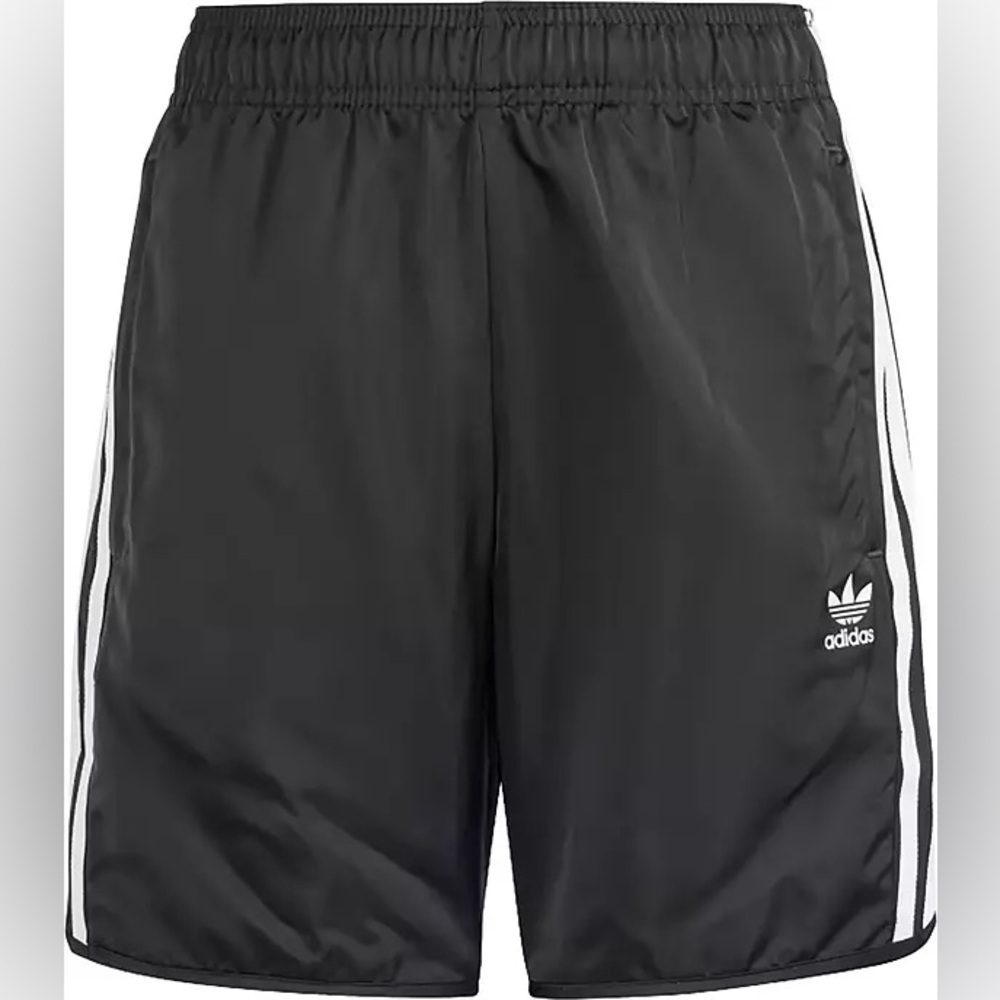 adidas Black Kids' Adicolor Shorts, Size Small/Medium/Large, NWT
